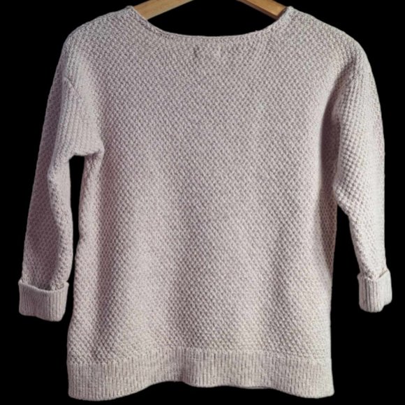 Fat Face Textured Knitted Sweater in Beige Color Size 4 - Picture 6 of 10